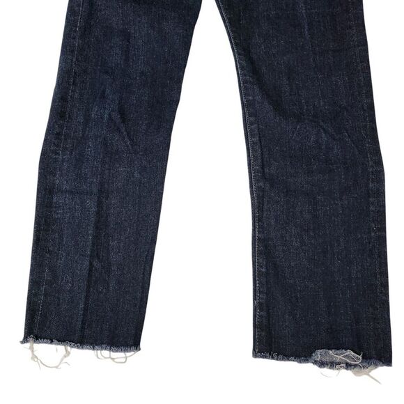 AG‎ Adriano Goldschmied Jeans Mens 31 Blue Tellis Modern Slim Raw Hem Dark Wash - Picture 5 of 11